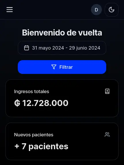 Tablero de Dentaflow